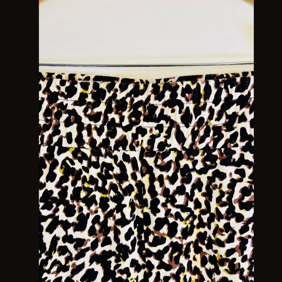Cabi Leopard Print Joggers - Size M - Picture 6 of 9